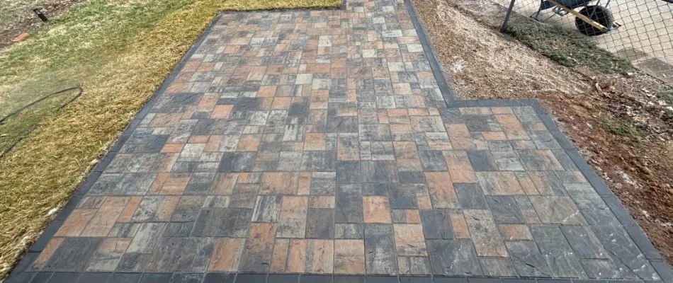 Paver patio in Lyndon, KY.